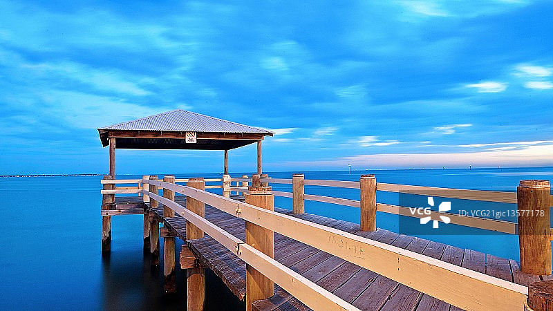 墨尔本港码头图片素材