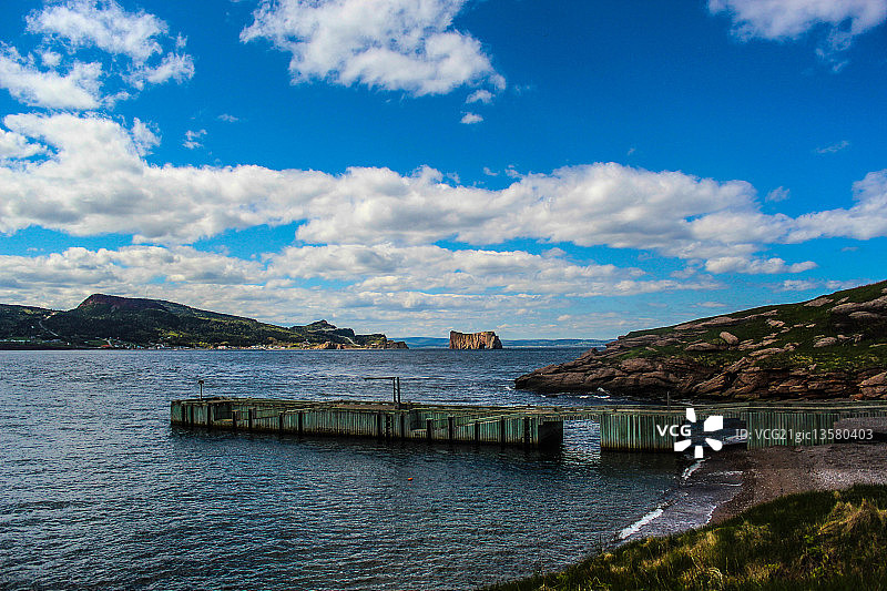 博纳旺蒂尔岛的珀尔塞岩图片素材