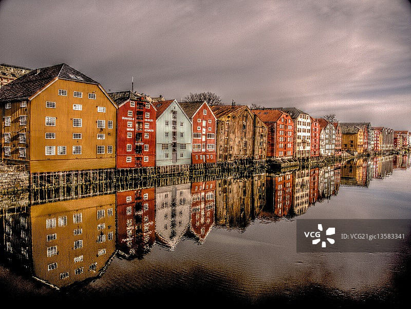 挪威特隆赫姆风光图片素材