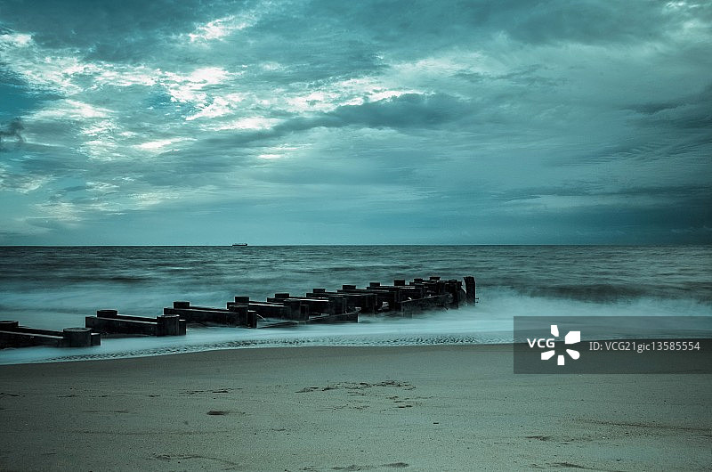 里霍博斯的蓝色清晨图片素材