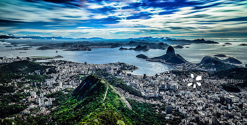 里约面包山图片素材