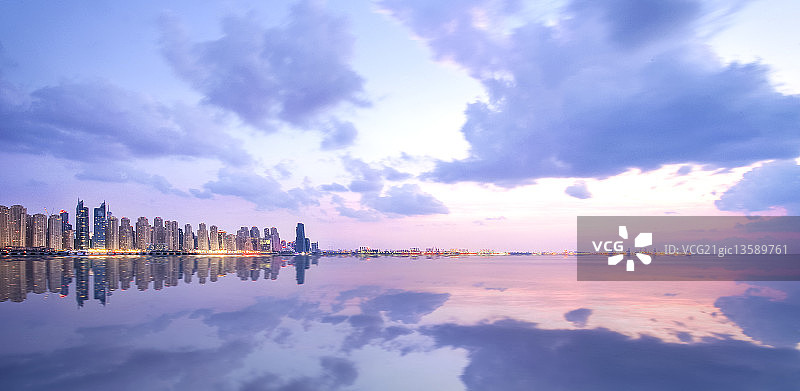 朱美拉棕榈岛的JBR图片素材