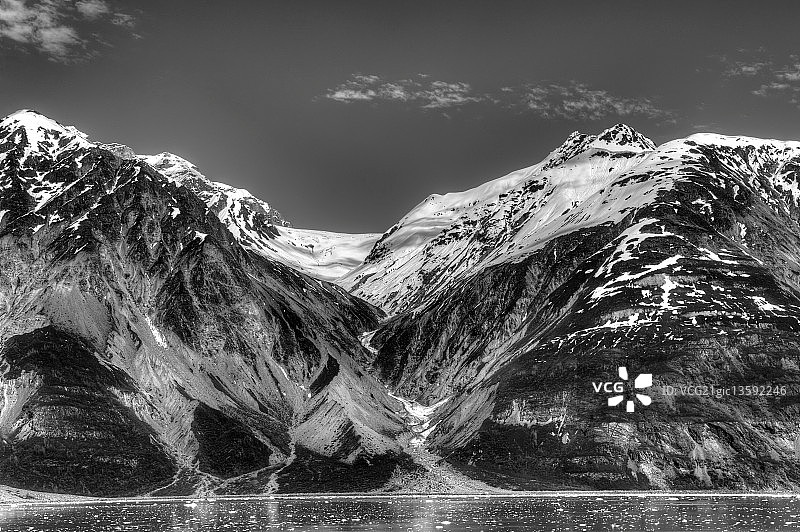 冰川湾图片素材