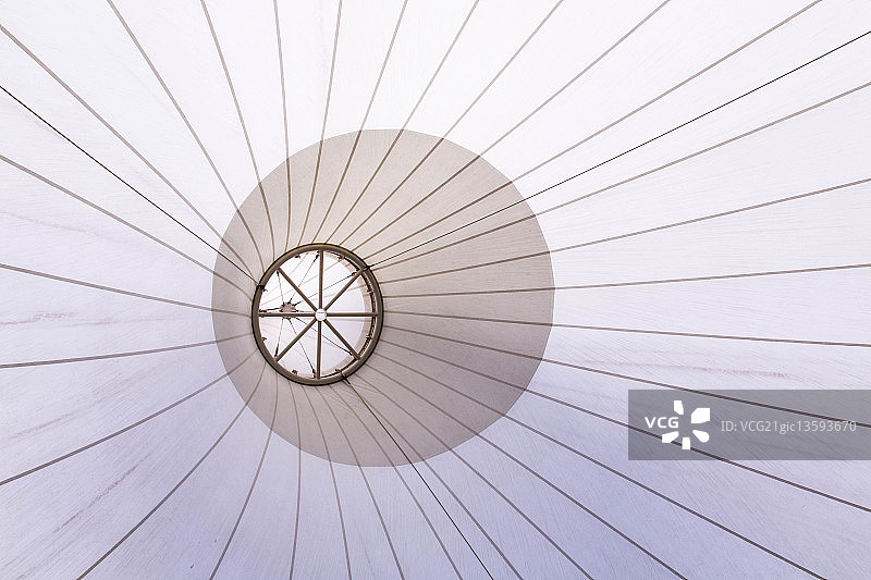 迪拜购物中心的遮阳罩图片素材