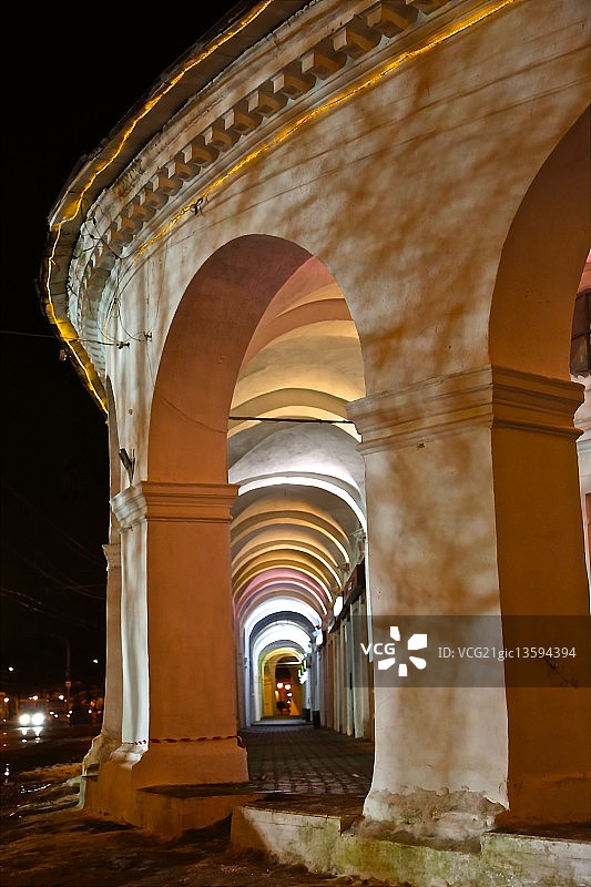 科斯特罗马购物拱廊图片素材