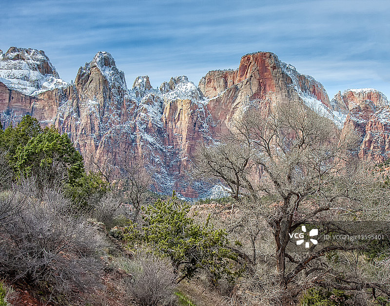三月里的锡安图片素材