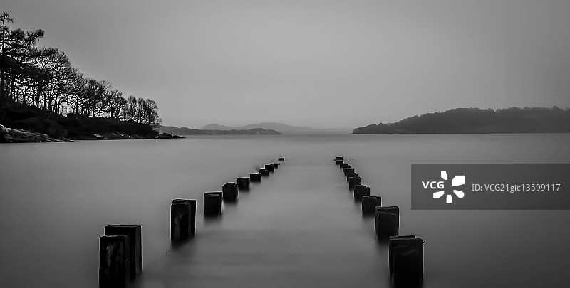 萨洛希湾罗蒙湖图片素材