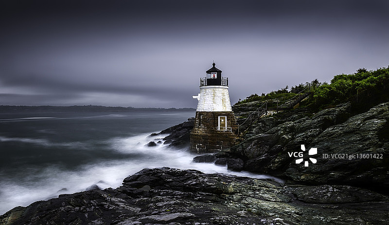 城堡山光线图片素材