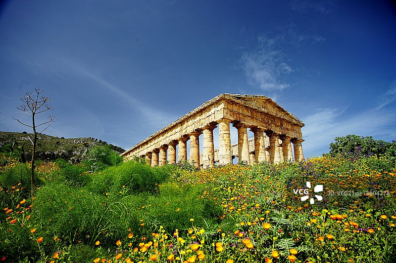 塞杰斯塔神庙图片素材