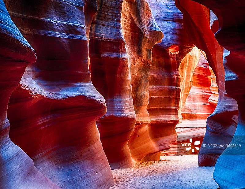 羚羊峡谷图片素材