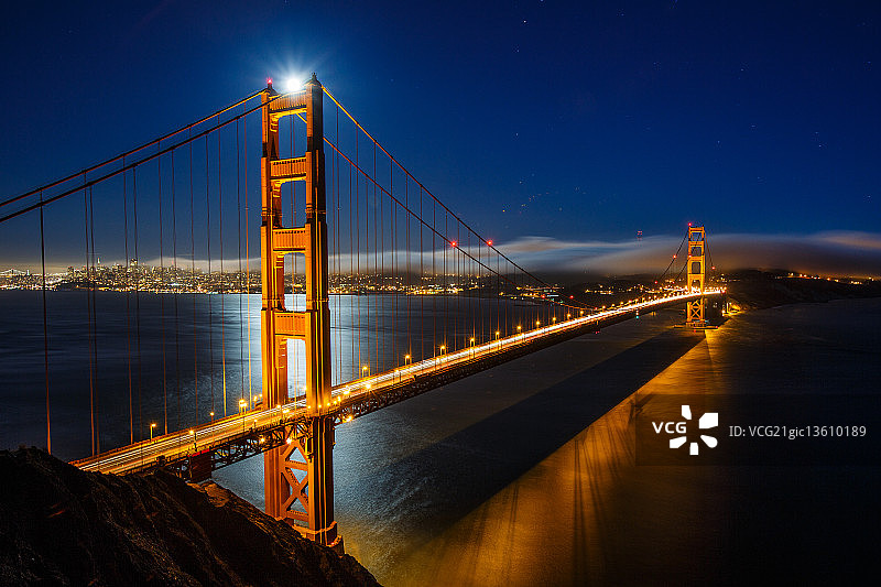 旧金山超级月亮图片素材