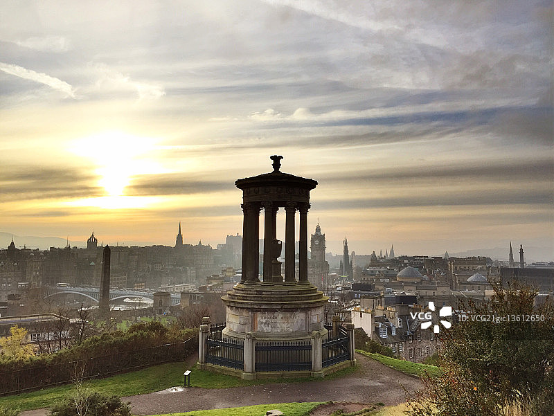 卡尔顿山俯瞰图片素材