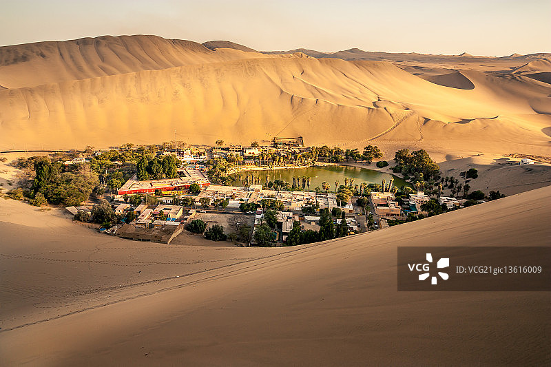 秘鲁伊卡瓦卡奇纳绿洲图片素材