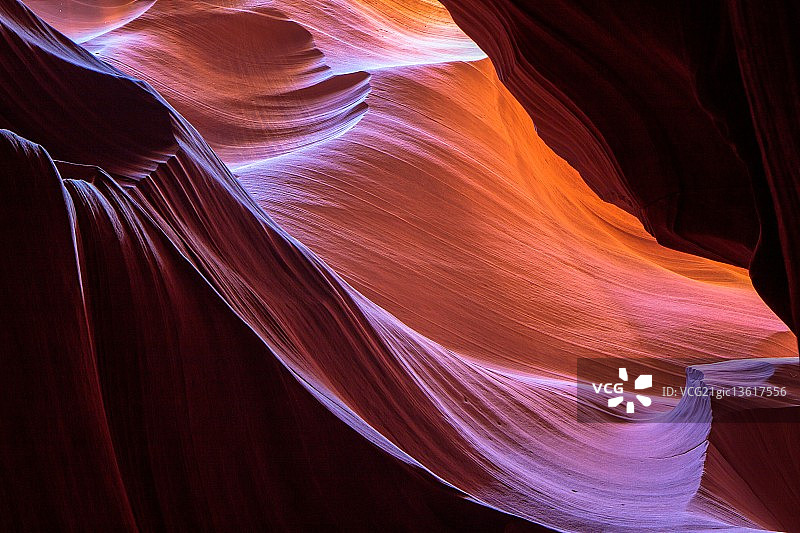 上羚羊峡谷图片素材