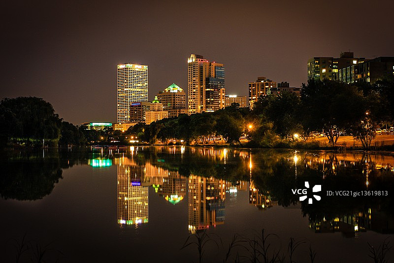 密尔沃基夜景图片素材