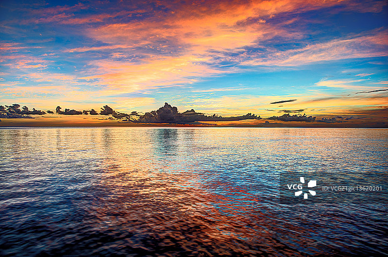 多米尼加日落图片素材