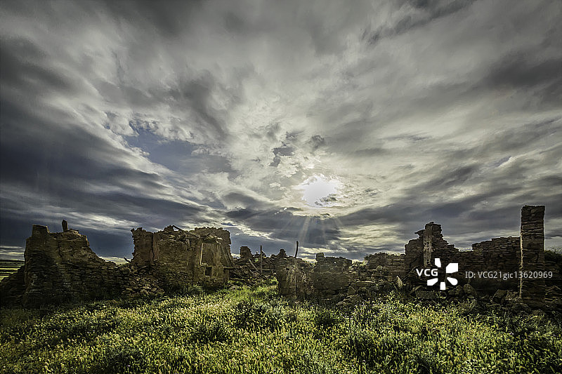 阿尔卡尼什，西班牙图片素材