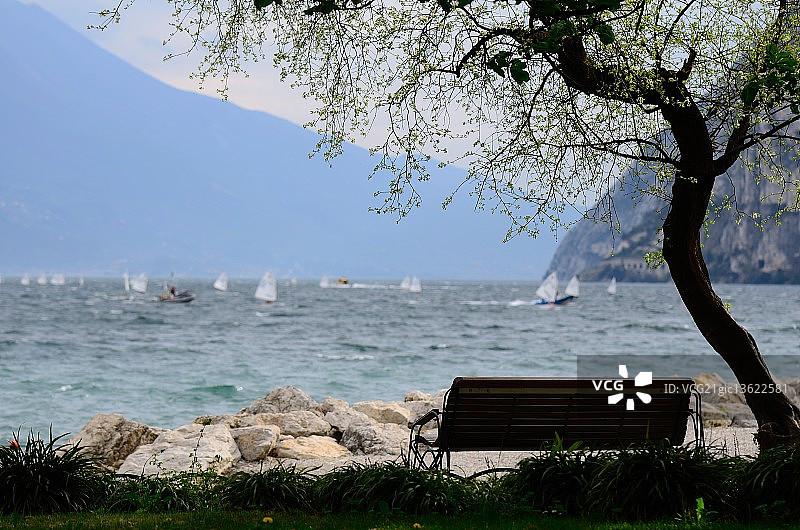 里瓦德尔加尔达图片素材