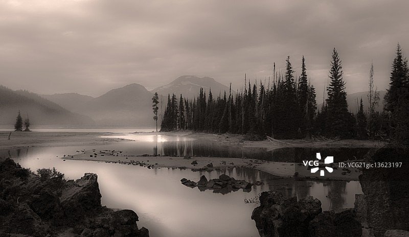 斯帕克斯湖图片素材