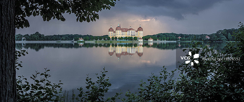 莫里茨堡-萨克森图片素材