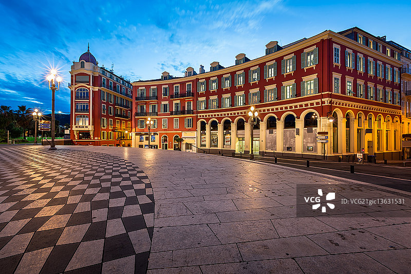 尼斯马塞纳广场图片素材