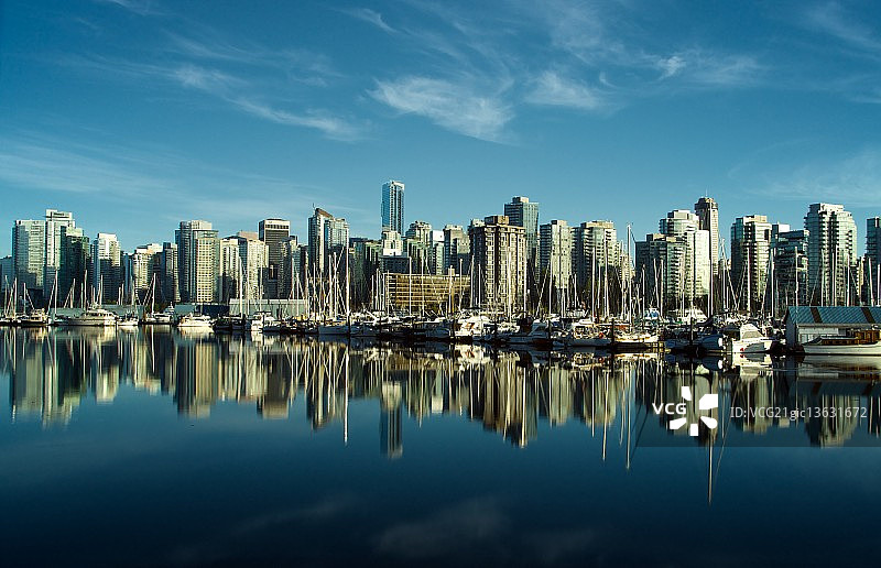 温哥华港口图片素材