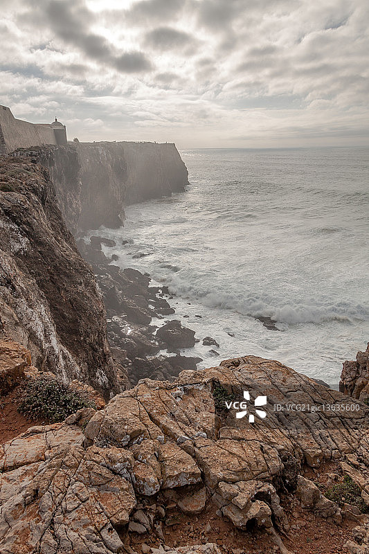 世界尽头：葡萄牙萨格里什图片素材