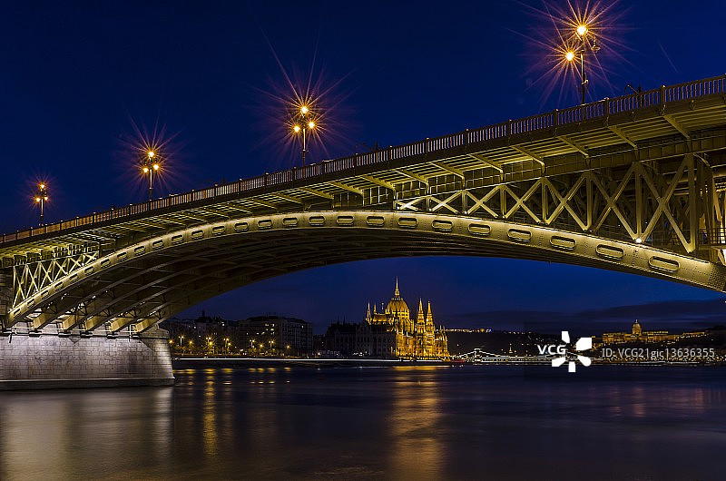 从玛格丽特岛眺望图片素材