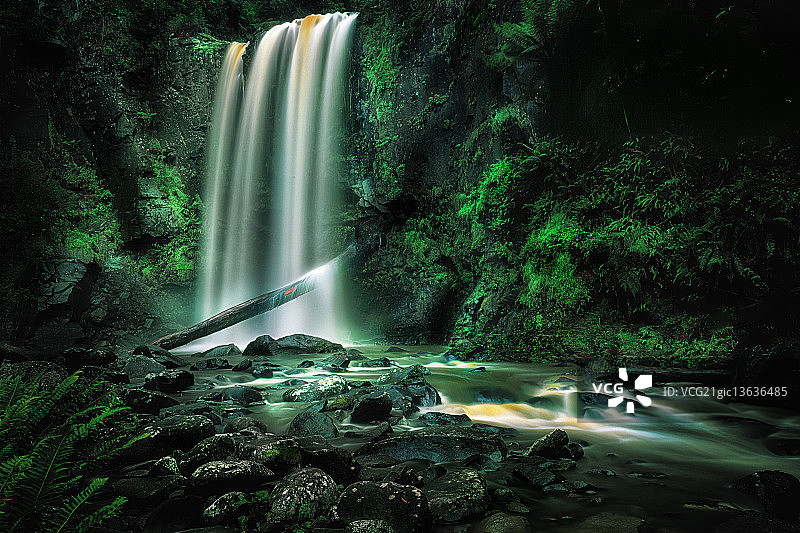 霍普敦瀑布图片素材