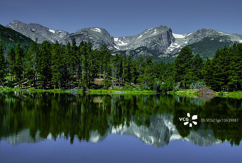 斯普拉格湖图片素材