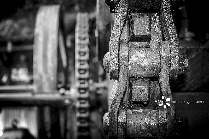 齿轮转动不息图片素材