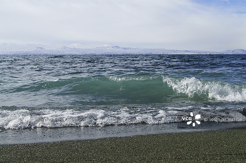 十二月的塞凡湖图片素材