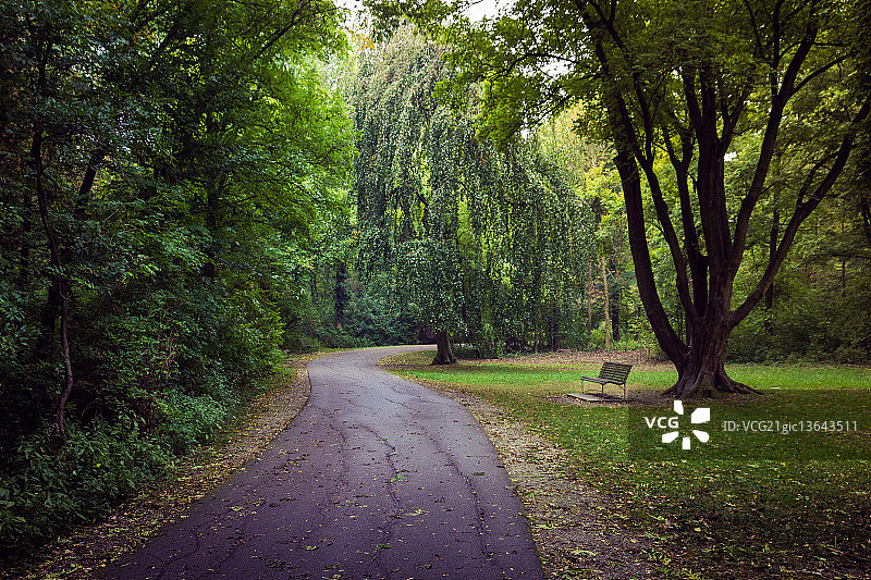 春季公园景观图片素材