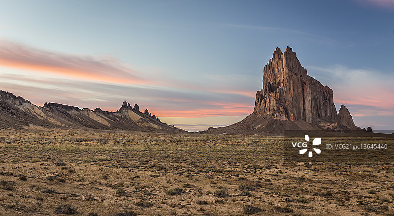希普罗克山的暮色图片素材