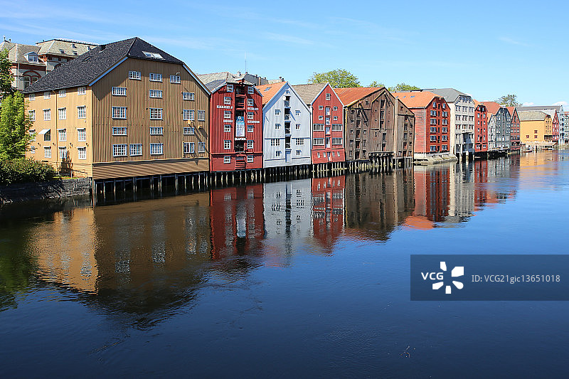 挪威特隆赫姆图片素材