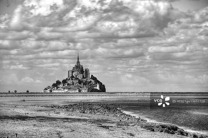 圣米歇尔山图片素材