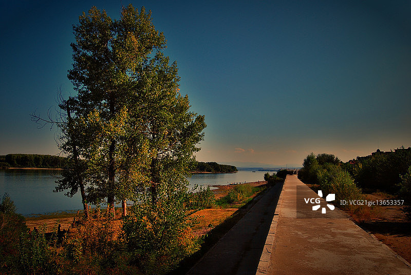 多瑙河畔风光图片素材