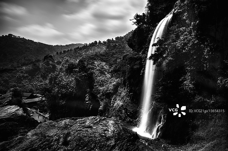 天使瀑布图片素材