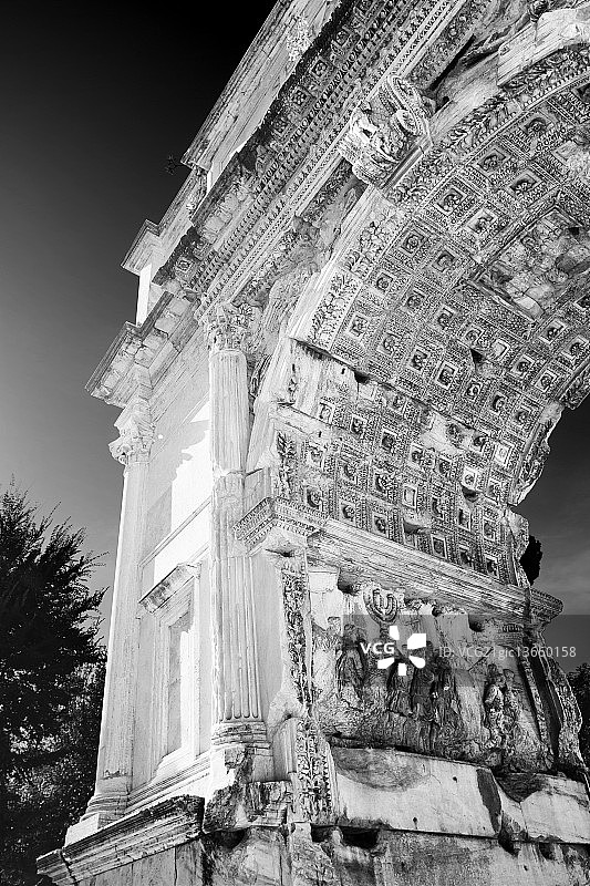 罗马：提图斯拱门图片素材