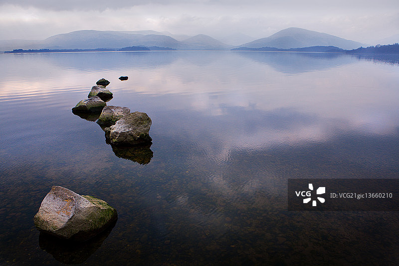 洛蒙德湖的日落 - Sam Gibson摄影作品图片素材
