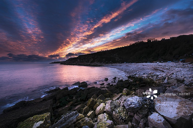 多塞特郡奥普湾教堂图片素材