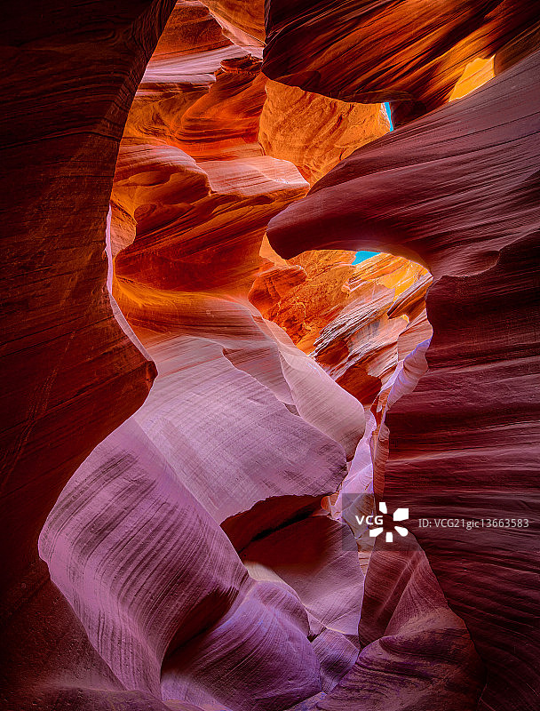 老鹰-下羚羊峡谷图片素材