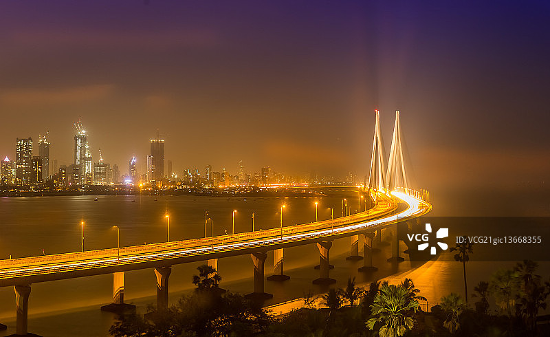 孟买海上链路图片素材