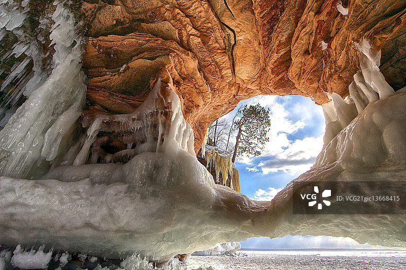 使徒岛锁孔图片素材