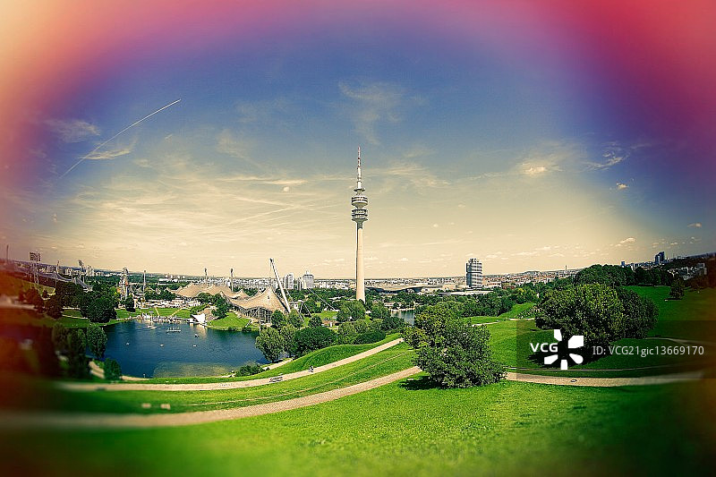 慕尼黑奥林匹克公园图片素材