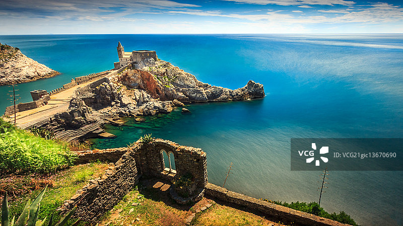 韦内雷港风光图片素材