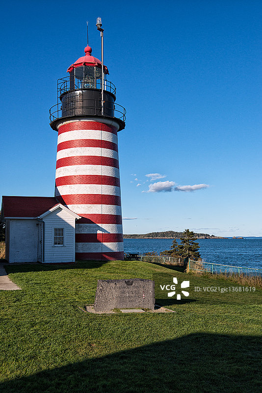 夸迪岬西灯塔图片素材