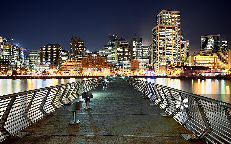 旧金山14号码头图片素材