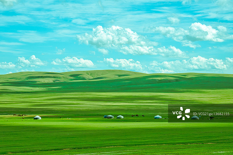 独立的蒙古国翁根图片素材