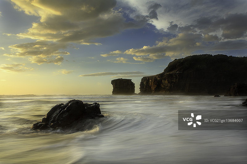 黄金时段的穆里怀图片素材